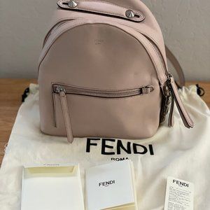 Fendi By the Way Backpack Crystal Embellished